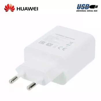 USB-C lādētājs HUAWEI HW-050450E00 QuickCharge 5A Balts — USB-C strāvas adapteris