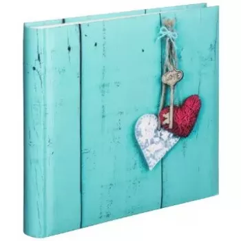Hama Rustico fotoalbums tirkīza krāsā 400 loksnēm 10 x 15 cm