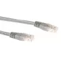 ACT pelēks 10 metru LSZH U/UTP CAT6A komutācijas kabelis ar RJ45 savienotājiem