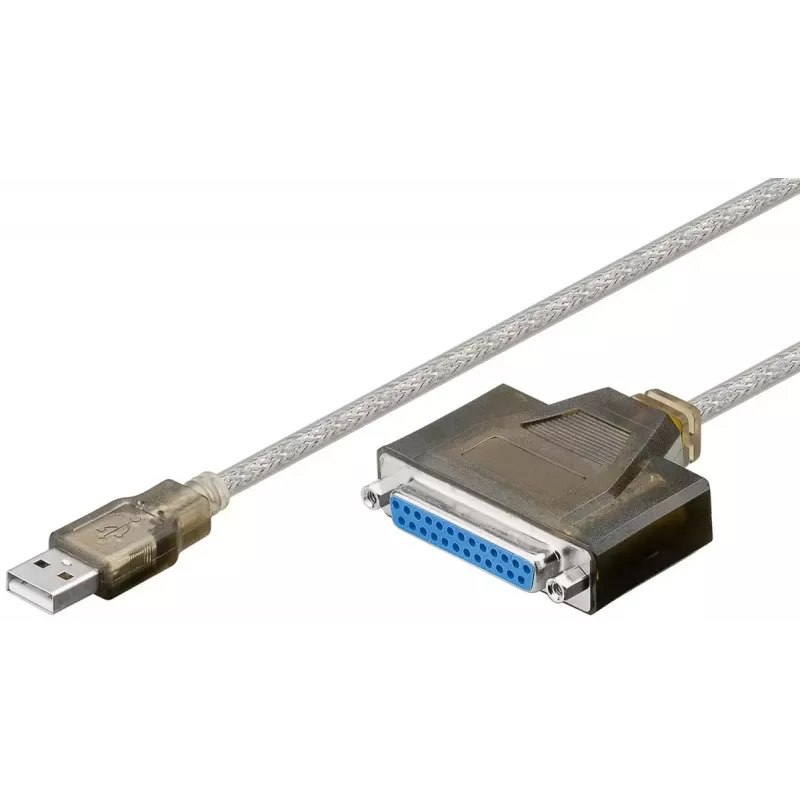 USB printera kabelis Goobay 95433 caurspīdīgs 1,5 m