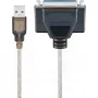 USB printera kabelis Goobay 95433 caurspīdīgs 1,5 m