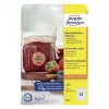 Pašlīmējošā printera etiķete Avery 5084
