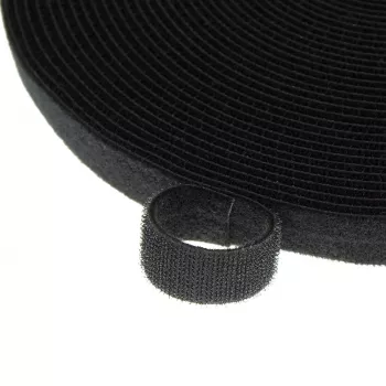 Āķu un cilpu lente ACT Āķu un cilpu īpaši izturīga 12mm 25m