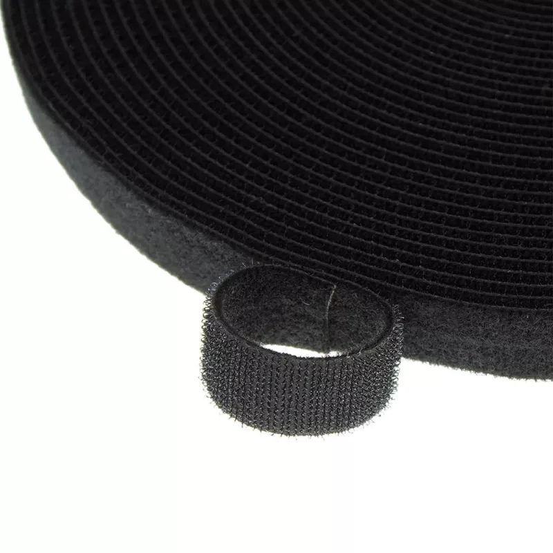 Āķu un cilpu lente ACT Āķu un cilpu īpaši izturīga 12mm 25m