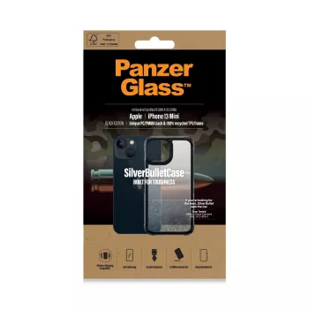 PanzerGlass SilverBullet ClearCase iPhone 13 Mini Melns