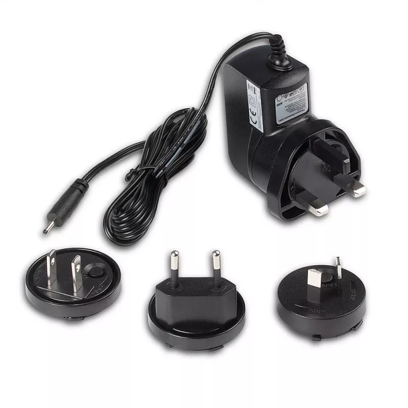 Lindy 5VDC 2A daudzvalstu barošanas bloks, 10 W, 100 - 240 V, 50 - 60 Hz, 0,787%, melns, 0 - 40 °C