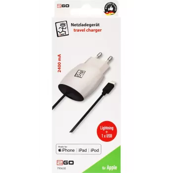 Mobilo ierīču lādētājs 2GO 795630 Universāls Balts AC Iekštelpu