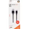 USB kabelis 2GO 795731 1 m USB B USB C USB 3.2 Gen 1 melns