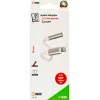 Audio kabelis 2GO 797294 3.5 mm ligzda – Lightning spraudnis 0,1 m balts