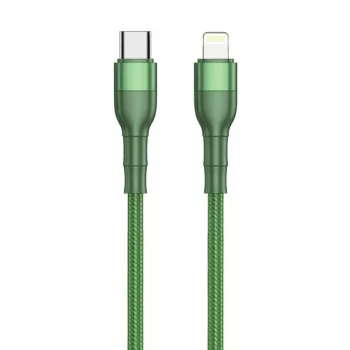 Lightning kabelis 2GO 797312 1 m zaļš USB C savienotājs