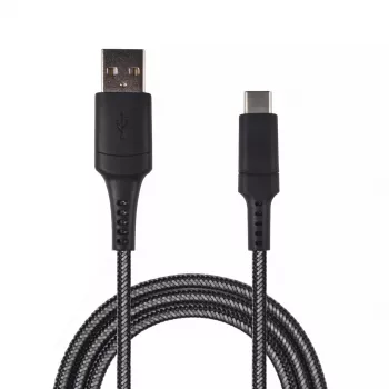 USB kabelis 2GO 795822 1 m USB B USB C Melns