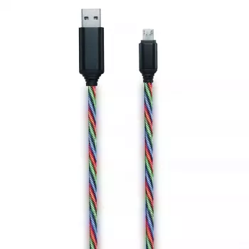 USB kabelis 2GO 797145 1 m USB B Micro-USB B Daudzkrāsu