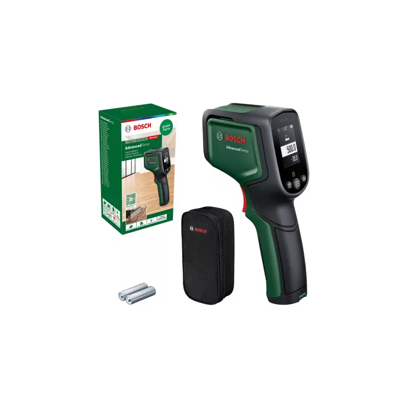 Bosch AdvancedTemp Melns, Zaļš °C -30 - 500 °C Iebūvēts displejs