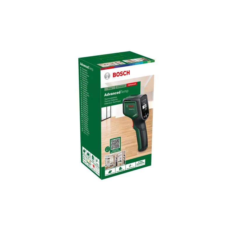 Bosch AdvancedTemp Melns, Zaļš °C -30 - 500 °C Iebūvēts displejs
