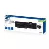 ACT vadu tastatūra ar viedkaršu lasītāju (Azerty/BE izkārtojums)