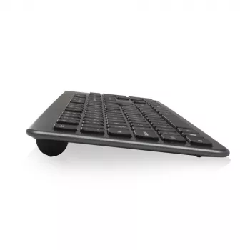 ACT bezvadu tastatūras un peles komplekts, USB-C/USB-A kombinētais uztvērējs (QWERTY/US izkārtojums)