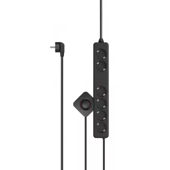 Smart power strip Hama 00223142 6 AC outlets 3 m kabelis