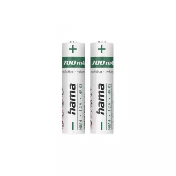 Hama 00223525 mājsaimniecības baterija Uzlādējama baterija AAA Niķeļa-metāla hidrīda (NiMH)