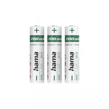 Hama 00223526 mājsaimniecības baterija Uzlādējama baterija AAA Niķeļa-metāla hidrīda (NiMH)