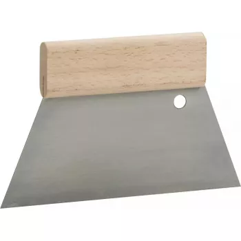 Lāpstiņa apmešanai KWB 032320 ar koka rokturi, 20 cm nerūsējošā tērauda asmeni