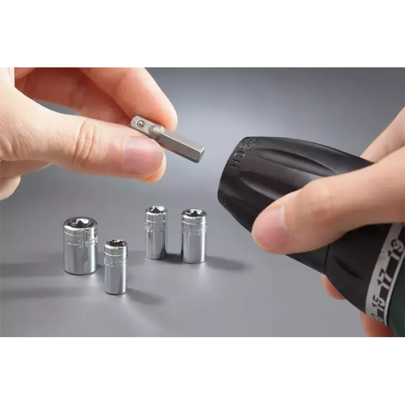 Skrūvgrieža uzgaļa turētājs KWB 105000 hroma-vanādija tērauds 25.4 / 4 mm