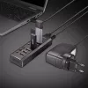 Lindy 4 portu USB 3.0 centrmezgls ar 3 Quick Charge 3.0 pieslēgvietām