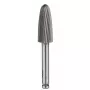 Rotējošā frēze KWB 700340 — HSS koniska galva Ø12 mm, kāts Ø6 mm, nerūsējošajam tēraudam