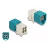 DeLOCK 90115 Mini FAKRA Z koaksiālais savienotājs 50 Ω
