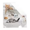 Žurnālu statīvs HERMA Stehsammler Katzen A4 dzeltenā krāsā