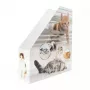 Žurnālu statīvs HERMA Stehsammler Katzen A4 dzeltenā krāsā
