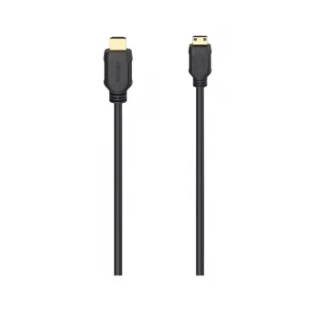Hama HDMI kabelis 2m Type A Type C Melns 18 Gbit/s