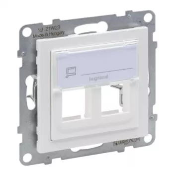 Legrand 765602 sienas plāksne/slēdžu pārsegs Balta