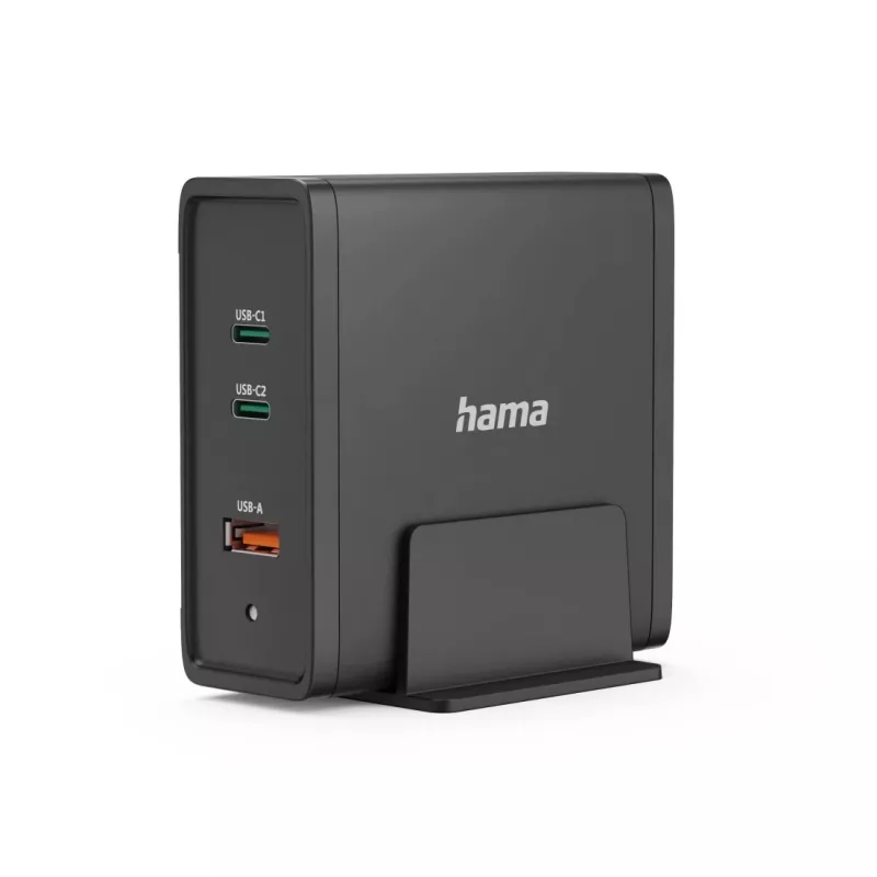 Hama 00200019 mobilās ierīces lādētājs Universāls Melns AC Ātrā uzlāde Iekštelpām