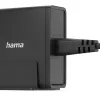 Hama 00200019 mobilās ierīces lādētājs Universāls Melns AC Ātrā uzlāde Iekštelpām