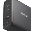 Hama 00200019 mobilās ierīces lādētājs Universāls Melns AC Ātrā uzlāde Iekštelpām