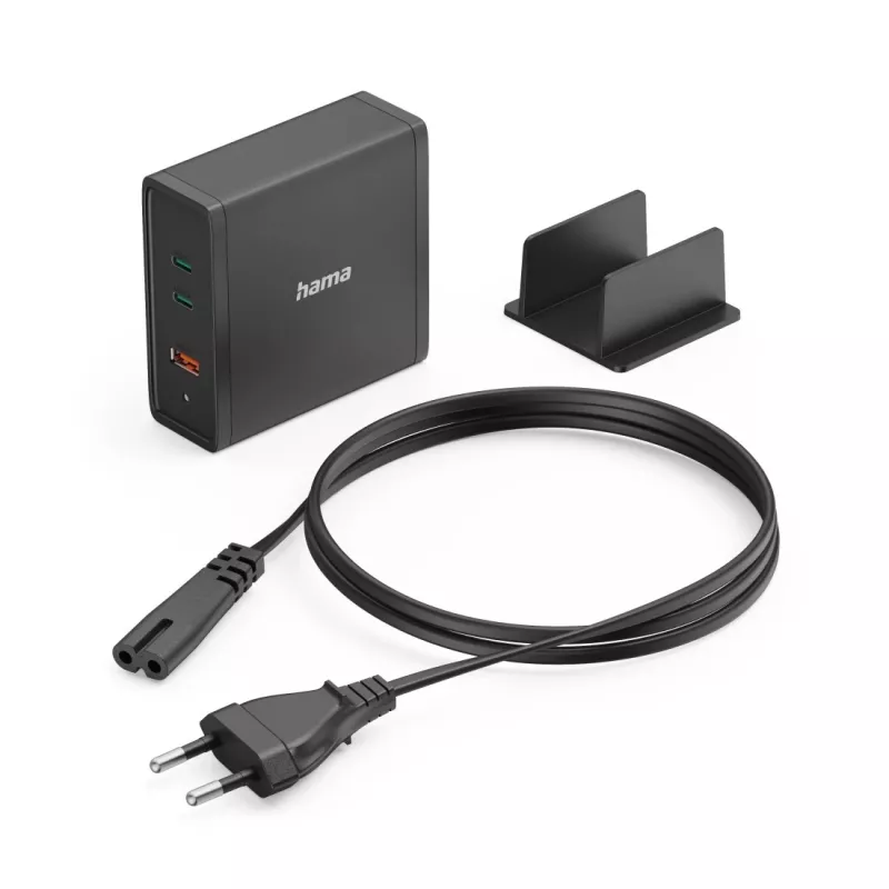 Hama 00200019 mobilās ierīces lādētājs Universāls Melns AC Ātrā uzlāde Iekštelpām