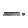 Hama WKM-750 tastatūra, pele iekļauta Mājai/Birojam Bluetooth QWERTZ vācu Antracīts, Melns, Zils