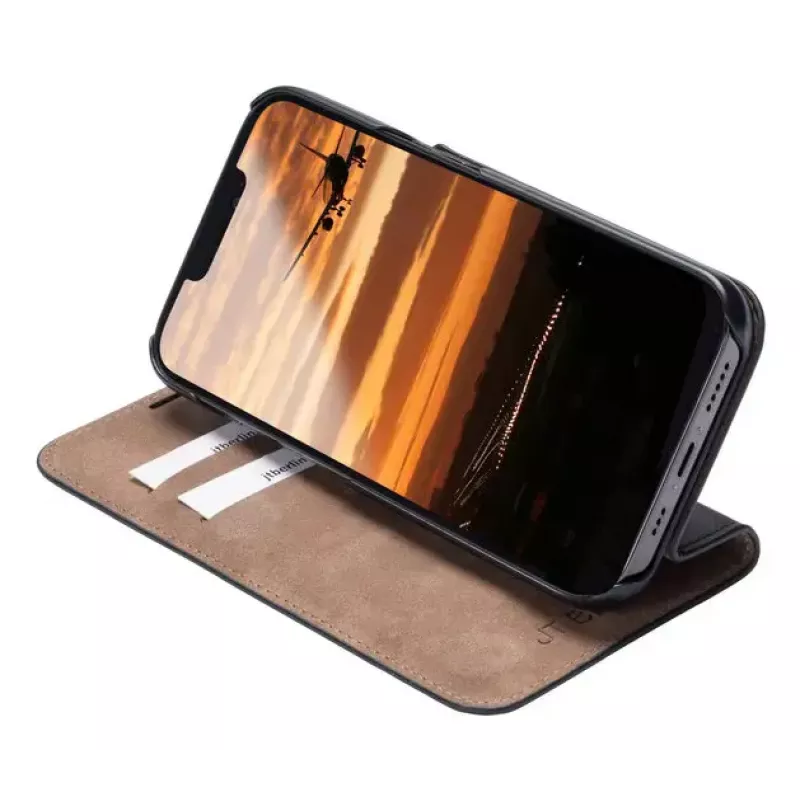 Vāciņa maciņš JT BERLIN 11106 priekš iPhone 16E 15,4 cm Melns