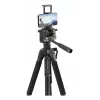 Statīvs Hama Action Smart / Tab 170 3D, 3 kājas, melns, maks. slodze 5 kg