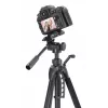 Statīvs Hama Action Smart 153 3D viedtālrunim un digitālajai kamerai, 3 kājas, melns