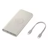 Portable wireless bateriju bloks Samsung EB-U2510XUEGWW 10000 mAh with wireless charging