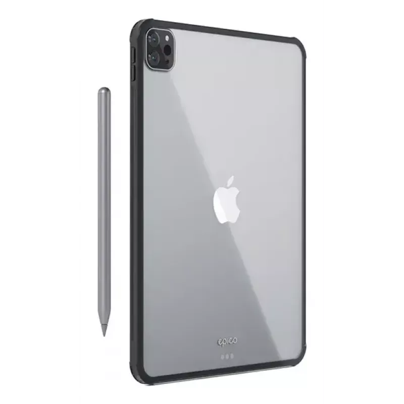 Cover Epico 90310101300001 priekš iPad Pro 11 collu melns caurspīdīgs