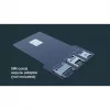 Manhattan USB-C kontaktu viedkaršu lasītājs ar MicroSD slotu, USB Type-C vīrišķais uz kontaktu lasītāja saskarni un microSDXC, atbalsta Windows, macOS un Linux, nolasa SIM kartes ar adapteri, kabelis 1 m, melns, trīs gadu garantija
