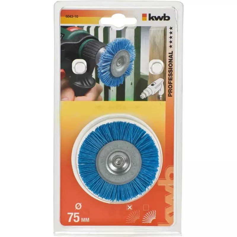 Pulēšanas disks KWB Wheel brush 604430