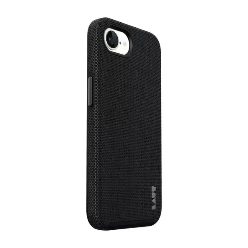 LAUT mobilā tālruņa vāciņš Apple iPhone 16e, Aizsargapvalks, piemērots 15,5 cm (6,1 collu) ekrāniem, Melns