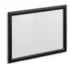 Bilžu rāmis Durable 479701 — viens alumīnija/plastmasas rāmis, melns, 327×451×12 mm