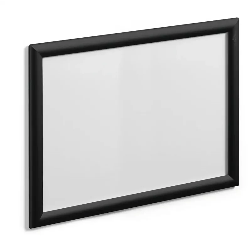 Bilžu rāmis Durable 479701 — viens alumīnija/plastmasas rāmis, melns, 327×451×12 mm