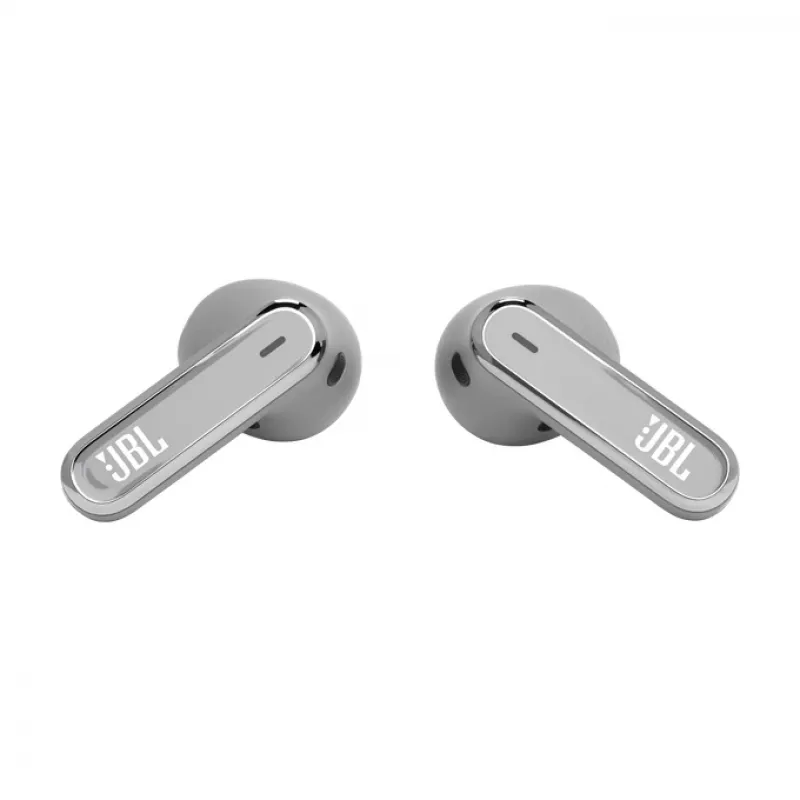 JBL LIVE FLEX austiņas bezvadu ievietojamas zvaniem/mūzikai Bluetooth sudraba
