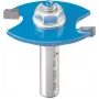 Noapaļošanas frēze KWB 754020 Kāta diametrs 8 mm