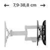 Hama 00220840 TV kronšteins/statīvs 121,9 cm (48 collas) Melns